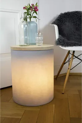 Produktbild von Leuchttisch Shining Drum inkl. Deckel (RGB)