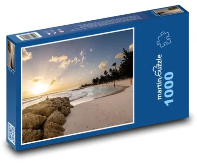 Obrázek produktu pro Puzzle 1000 Západ slunce na pláži - martinpuzzle