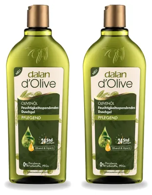 Produktbild von 2 x Dalan d'Olive Moisturizing Nourishing Douchegel - 400 ml - Vorteilspackung - 2 Stücke