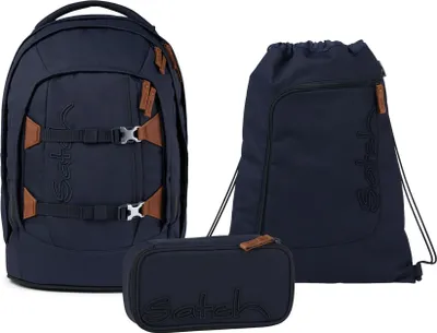 Produktbild von Satch Schulrucksack-Set PACK Nordic Blue, Mäppchen + Sportbeutel