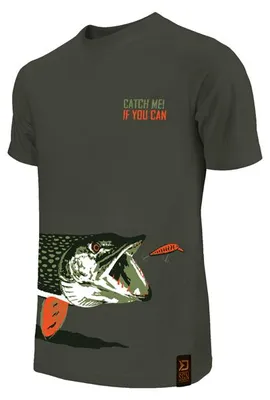Image de DELPHIN Catch me!, L, vert, t-shirt, HECHT, 101002166
