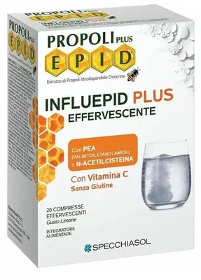 Imagen del producto de Influepid Plus efervescente, 20 comprimidos