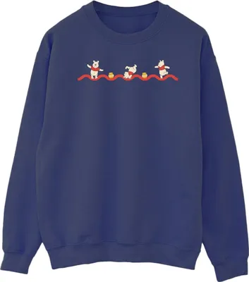 Produktbild von Disney - "Hunny" Sweatshirt für Herren BI50858 (XXL) (Marineblau)