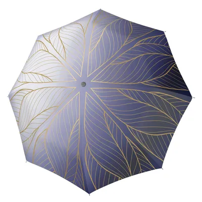 Immagine prodotto di doppler ombrello a bastone ombrello Carbonsteel Long AC Golden Blue multicolore