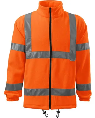 Image de Rimeck - Veste polaire « Polar » pour hommes, vêtement haute visibilité PP11830 (L) (orange)