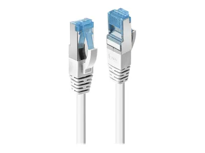 Produktbild von LINDY Patchkabel Cat6A S/FTP PIMF LSZH weiß 5.00m