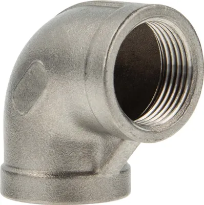 Produktbild von tecuro Winkel 90° Edelstahl V4A (AISI 316), IG x IG 3/4 Zoll