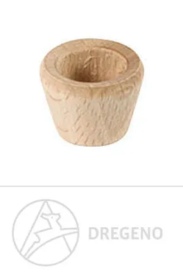Produktbild von Ersatzteile & Bastelbedarf Holztülle für Messingtülle 20 Stück Breite x Höhe x Tiefe 2,2 cmx1,6 cmx2,2 cm NEU