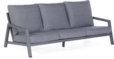 Produktbild von Sonnenpartner Empire Loungesofa Relaxsofa Gartensofa Aluminium anthrazit mit Kissen