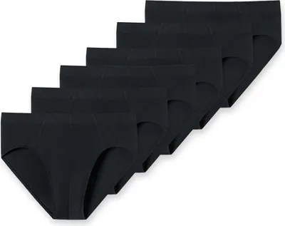 Produktbild von Schiesser 6er Pack 95/5 Organic Baumwolle Mini Slip / Unterhose Mit softem, tonalem Komfortbund, Extra bequemer Beinausschnitt, In perfekt sitzender, elastischer Single-Jersey-Qualität