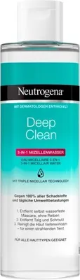 Produktbild von Neutrogena Gesichtswasser - Deep Clean 3In1 Mizellenwasser 6er-Pack (6x 400ml)