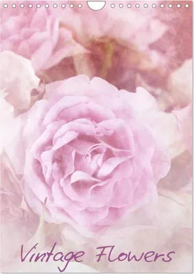 Produktbild von Vintage Flowers (Wandkalender 2025 DIN A4 hoch), CALVENDO Monatskalender