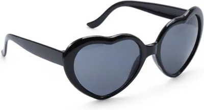 Produktbild von CHPN – Herz-Sonnenbrille – Herz-Brille – Herz-Brille – Herz-Sonnenbrille – Herz-Sonnenbrille – Festival-Brille – Party-Brille – Party-Brille – trendige Brille – Schwarz