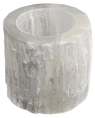 Teelichthalter seleniet, orkaan, 20121 ca. 1,5 kilo