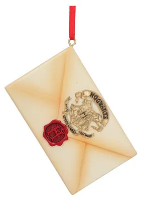 Produktbild von Nemesis Now Harry Potter Hogwarts Weihnachtsornament Buchstabe Mehrfarbig Mehrfarbig One Size