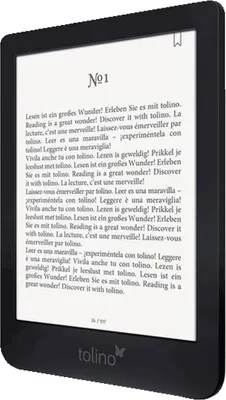Produktbild von Tolino Shine 3, 15,2 cm (6"), E Ink Carta, 1072 x 1448 Pixel, EPUB DRM, PDF, TXT, 8 GB, 512 MB