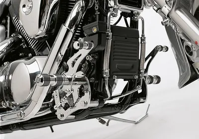Produktbild von FALCON Round Style Fußrastenanlage fÃ1/4r VL 1500 Intruder LC WVAL für VL 1500 Intruder LC WVAL