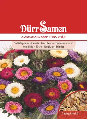 Produktbild von Sommeraster Fan Mix | Sommerasternsamen von Dürr Samen