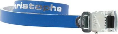 Image de Zéfal 5161D Christophe Pedal Belts 516, 370mm, cuir, blau (1 Pair)