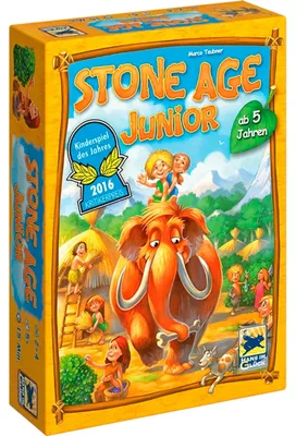 Produktbild von Asmodee Stone Age Junior, Brettspiel, (Kinderspiel des Jahres 2016)