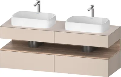 Produktbild von DURAVIT QA4779055910000 QTG KWTU WH Ek. 1600x550x600 Tp. Mt.