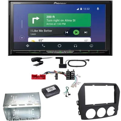 Produktbild von Pioneer AVH-Z9200DAB Android Auto Carplay Bluetooth Einbauset für Mazda MX-5 NC