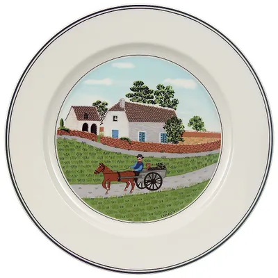 Image de Villeroy & Boch Design Naif Assiette à déjeuner / assiette à gâteau Bauer 21cm