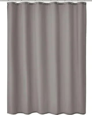 Produktbild von Kleine Wolke Duschvorhang Textil KITO Schiefer 120 x 200 cm