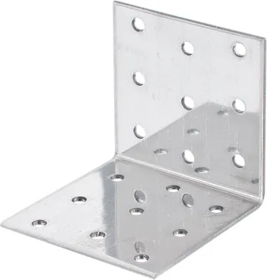 Produktbild von Lochplattenwinkel VA 60x60x60x2 mm