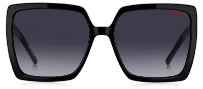 Image de Lunettes de soleil noires pour femmes, monture en acétate