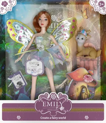 Zdjęcie produktu dla Emilka, wróżka w niebieskiej sukience – magiczna towarzyszka przygód dla małych czarodziejek!