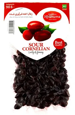 Produktbild von Khanum Khamuma-  Kornkirschen Paste mit Kernen 90g Obst Paste Früchte paste