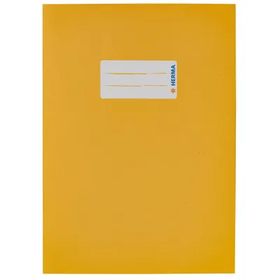 Immagine prodotto di Protezioni per libretti in carta HERMA DIN A5 giallo