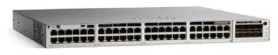Produktbild von Cisco Catalyst 9300 - Network Essentials - Switch - L3 - managed - 36 x 2.5GBase-T (UPOE) + 12 x 100/1000/2.5G/5G/10G (UPOE) - an Rack montierbar - UPOE (490 W) - wiederhergestellt