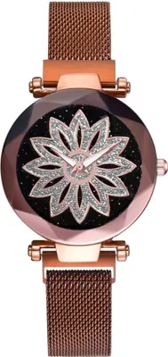 Produktbild von Magnetische Uhr OR-5082 in Rosa/Gold für Damen KP5082