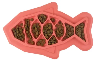 Obrázek produktu pro Petstages Fishie Fun Feed Mat růžová