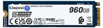 Produktbild von Kingston Data Center DC2000B - SSD - Enterprise - 960 GB - intern - M.2 2280 - PCIe 4.0 x4 (NVMe)