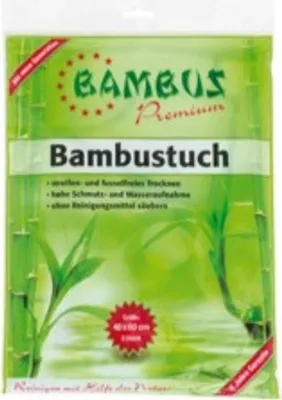 Produktbild von MAPE BAMBUS PREMIUM BAMBUSTUCH 40x60cm 3er Set