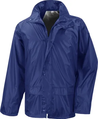 Image de Ensemble de pluie Result Core pour homme, pantalon et veste BC916 (M) (Noir)