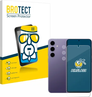 Produktbild von BROTECT Schutzglas für Samsung Galaxy S24 Plus (Display+Kamera) Schutzfolie Panzer Folie Glas Display Schutz klar