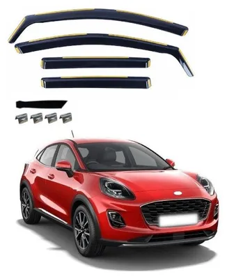 Image de Lot de 4 déflecteurs de vent pour FORD PUMA (modèle de 2020) +