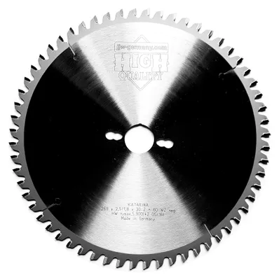 Image de Lame de scie circulaire de précision 260 x 2,5 mm pour le travail du bois