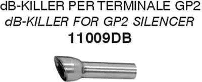 Immagine prodotto di Db-killer ARROW per GP2 per Aprilia