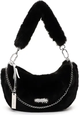 Produktbild von SURI FREY Schultertasche Umhängetasche Claudy Hobo Bag Black schwarz