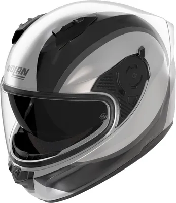 Produktbild von Nolan N60-6 Bifase Helm, weiß/schwarz, S (56)