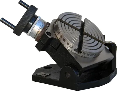 Produktbild von PAULIMOT Teilapparat Rundtisch Ø 100 mm schwenkbar horizontal / vertikal