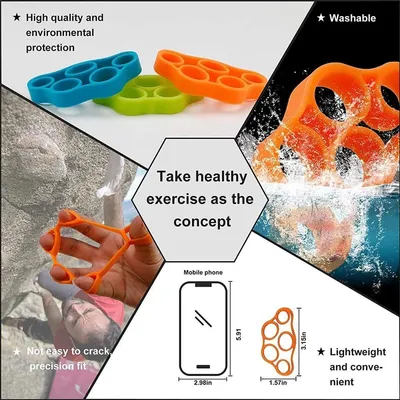 Handtrainer und Fingertrainer aus Silikon für Krafttraining