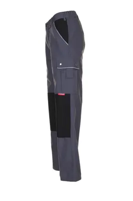 Produktbild von Planam Bundhose Canvas 320 Größe 48 grau / schwarz - 2123048