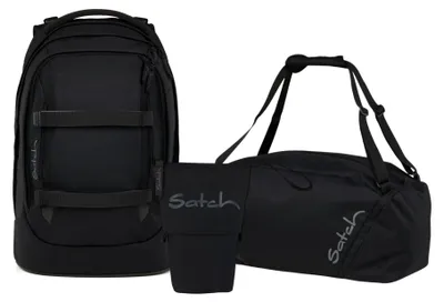 Produktbild von Satch, Schulrucksack-Set PACK Blackjack 3-teilig, ab 5. Klasse