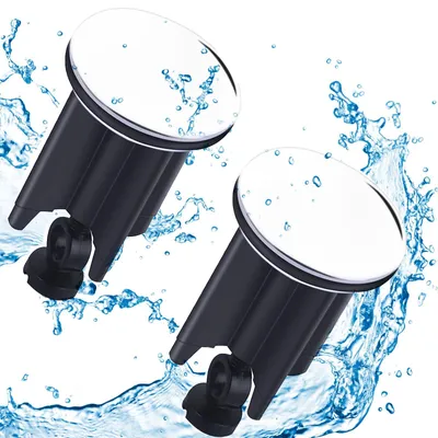 Produktbild von Ablaufstopfen für Spülbecken, Ablaufstopfen für 34-40 mm Abflüsse, Ablaufstopfen mit Haarsieb, universeller Pop-up-Ablaufstopfen für Duschen, schnell entwässernd (einsatzfertig)
